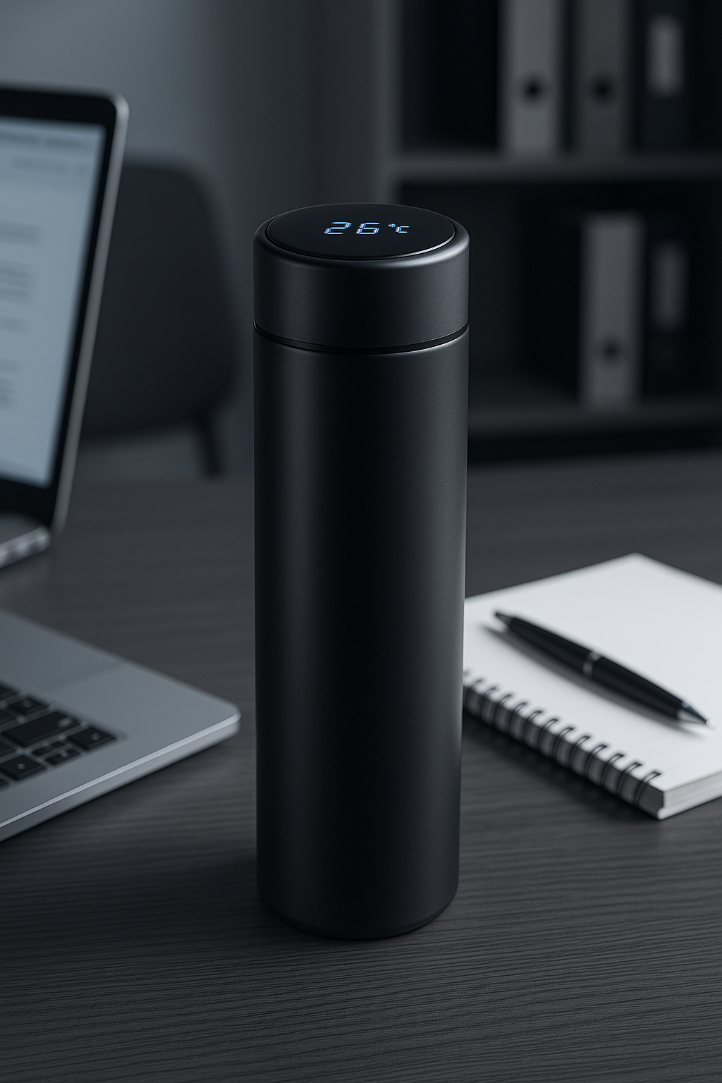 TAZA DE CAFÉ INTELIGENTE, INTERACTIVA TÁCTIL DE 500 ML CON PANTALLA.