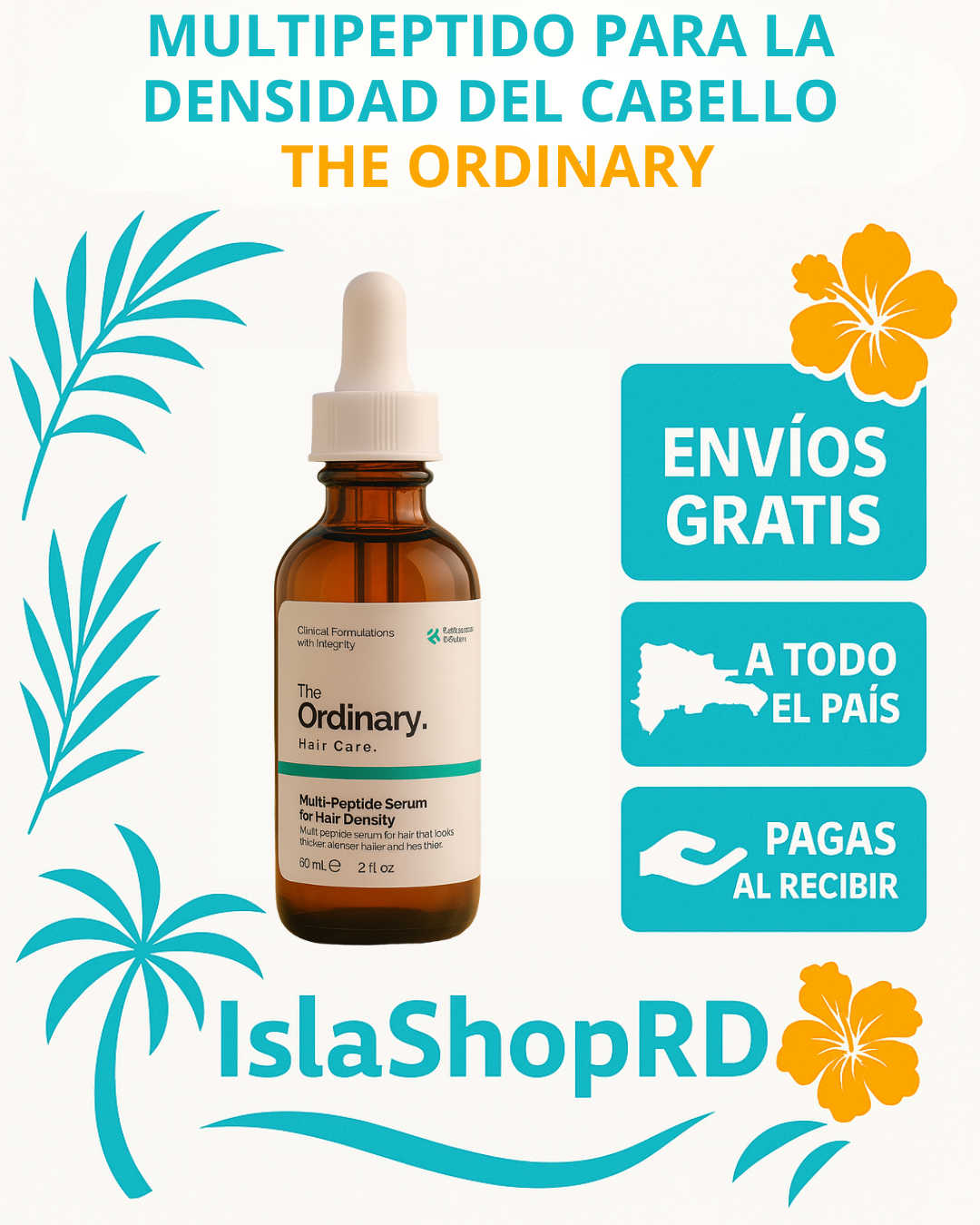 MULTIPÉPTIDO PARA LA DENSIDAD DEL CABELLO - THE ORDINARY