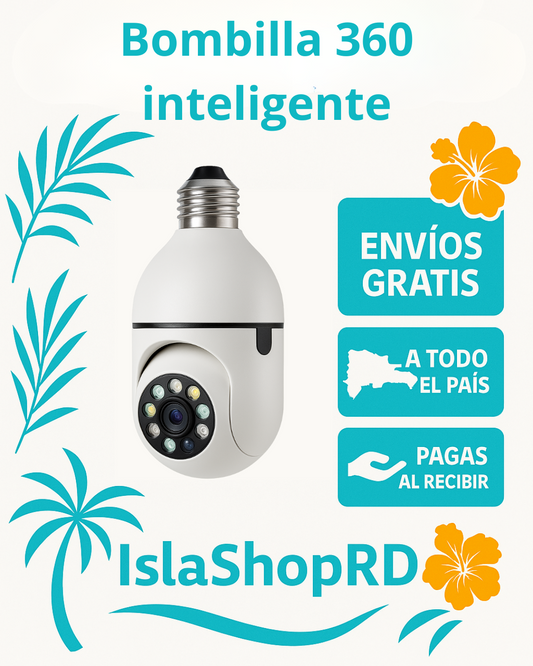 Cámara Bombilla 360 Inteligente